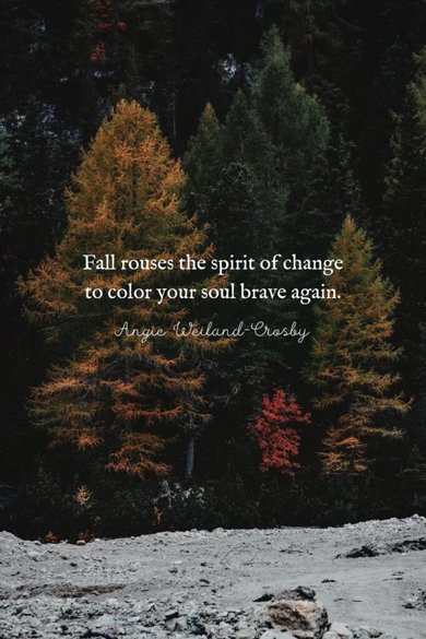 fall rouses the spirit of change quote