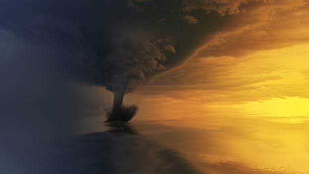 a tornado...