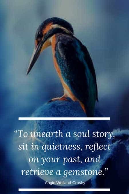 Inspirational quote about finding your soul story 