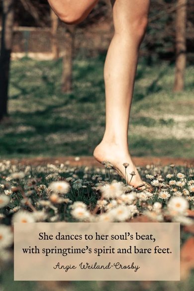 dances to her soul quote