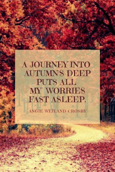 autumn's deep quote